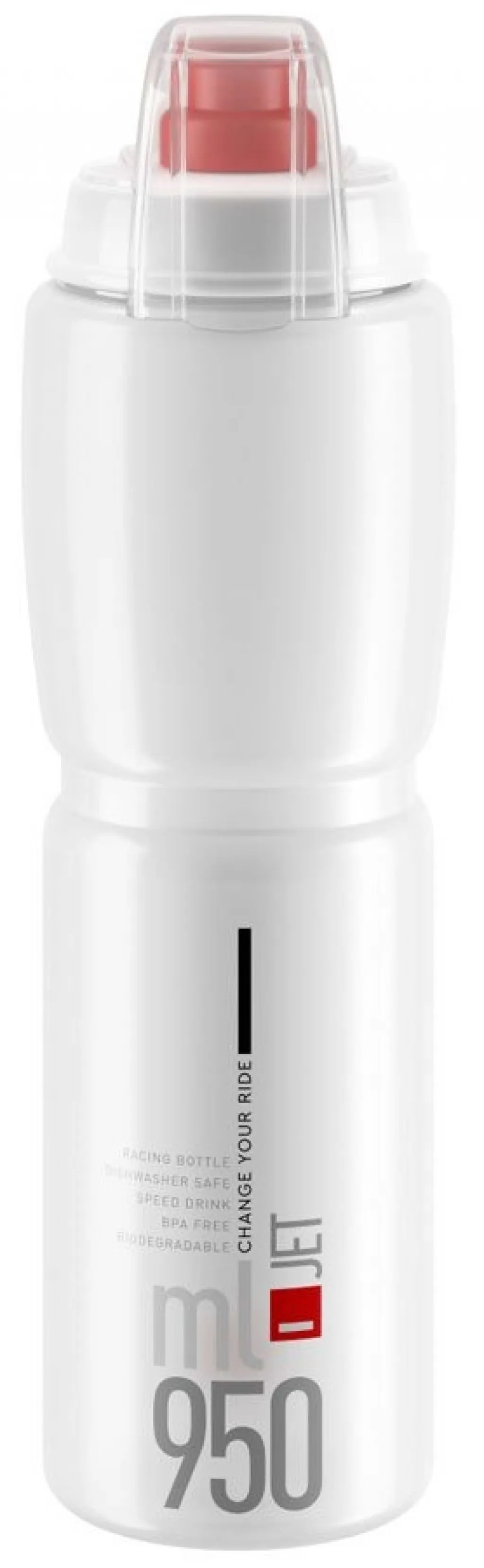 Фляга ELITE Jet Plus, 950ml, clear