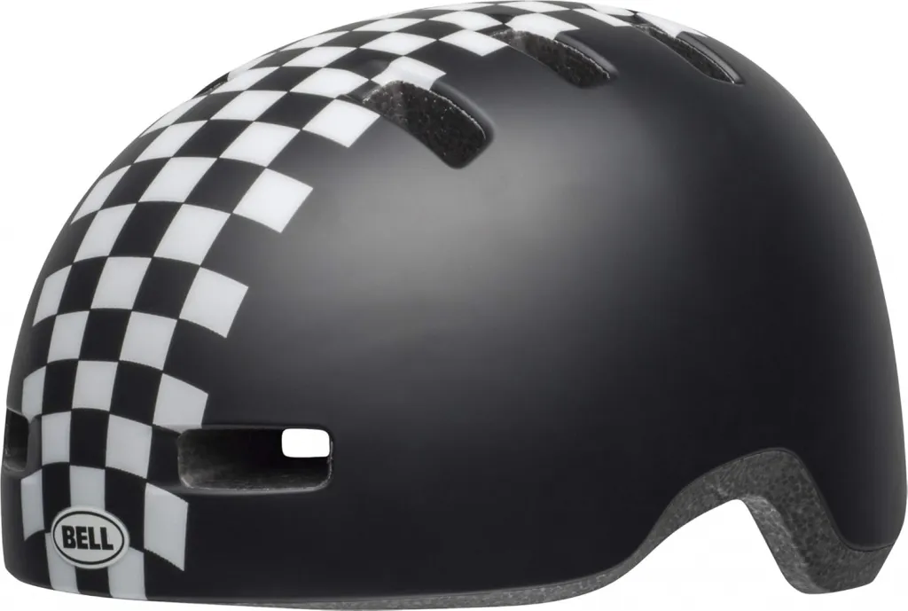 Шлем детский Bell Lil Ripper chekers matte black white