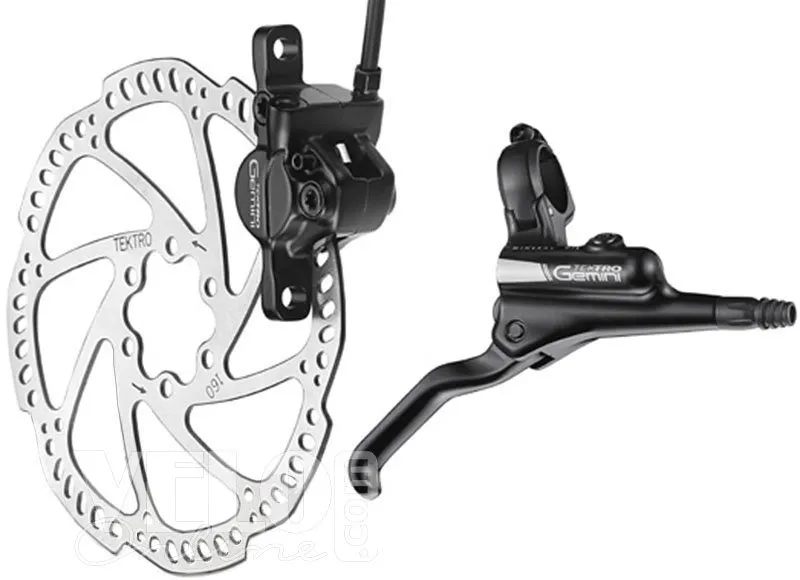 Дискові гальма гідравлічний Tektro GEMINI-F-180 передній