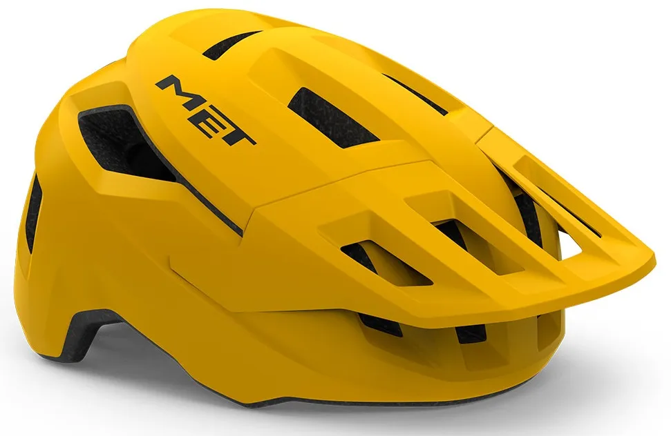 Шлем MET SHELTER (MIPS) burned yellow matt