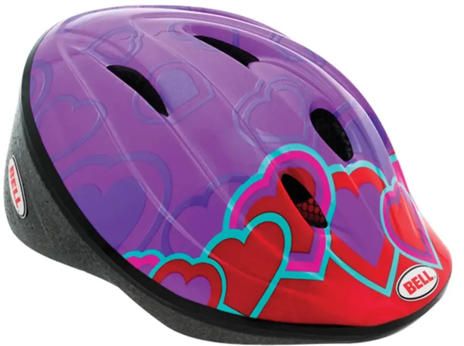 Шлем детский Bell Bellino violet hearts
