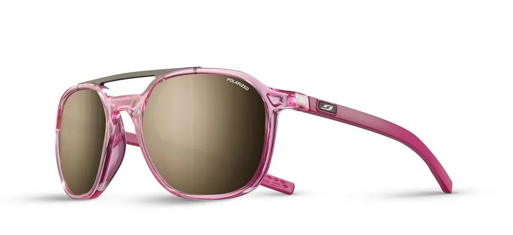 Очки Julbo SLACK (Polarized 3+) shiny translucent raspberry/matt raspberry