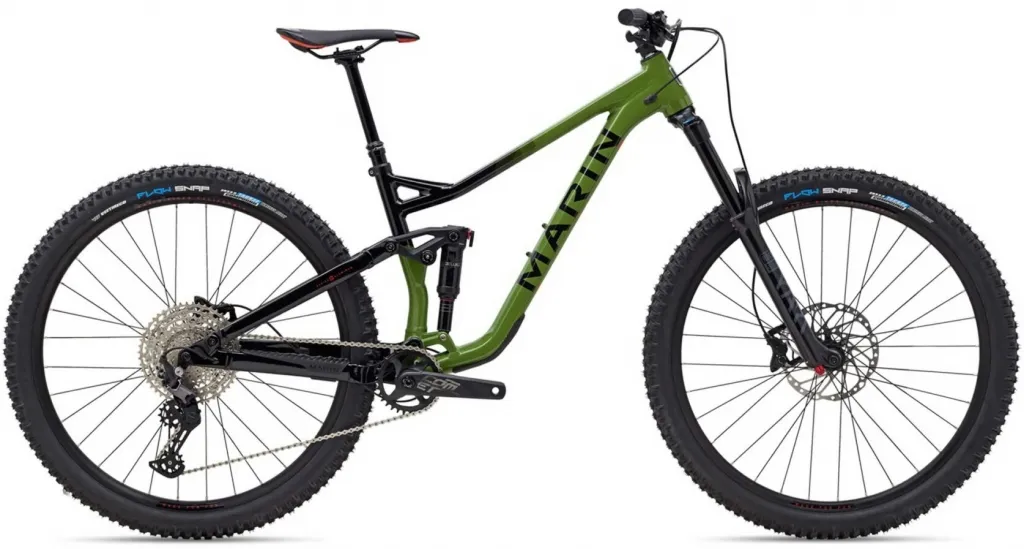 Велосипед 29" Marin ALPINE TRAIL 7 (2021) Зелено-чорний