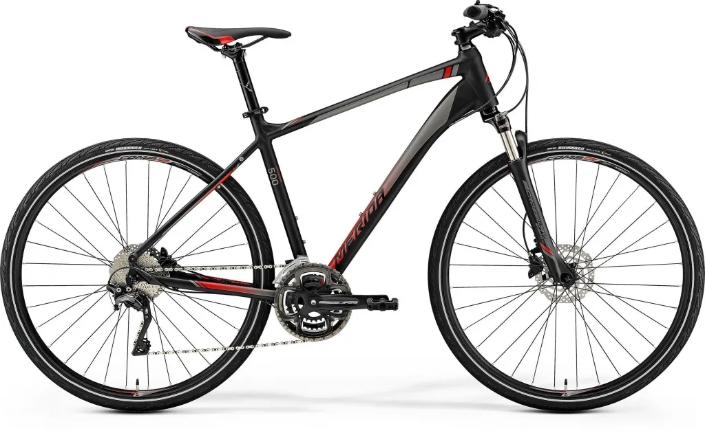 Велосипед 28" Merida CROSSWAY 500 2019 matt black