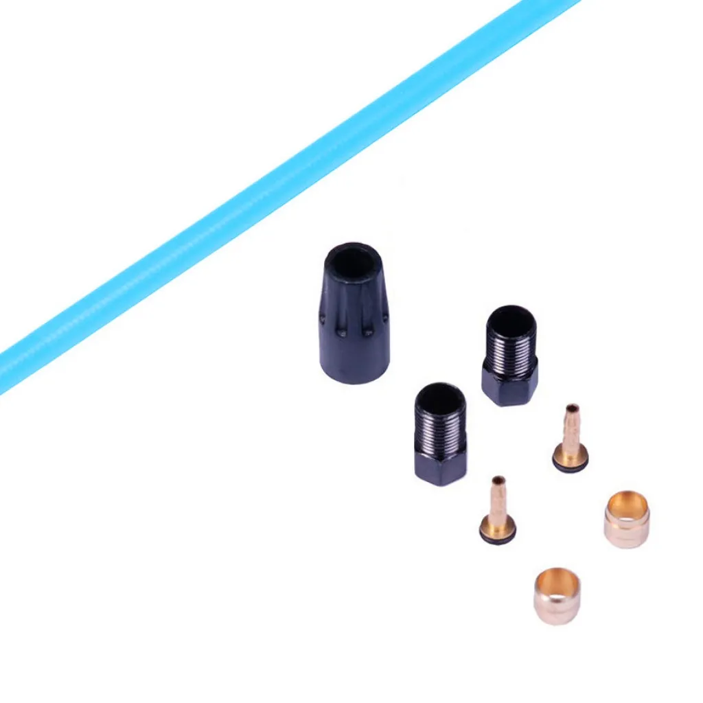 Гидролиния Tektro Hose Kit для дисковых тормозов, 1800мм, голубая