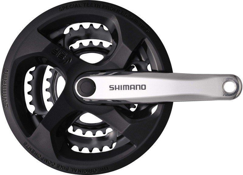 Шатуны Shimano FC-M131 170мм, защита звезд Шатуны Shimano FC-M131 170мм, защита звезд