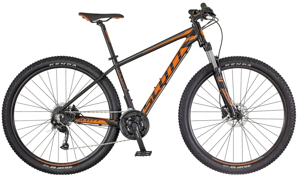 Велосипед 29" Scott Aspect 950 2018 черно-оранжевый