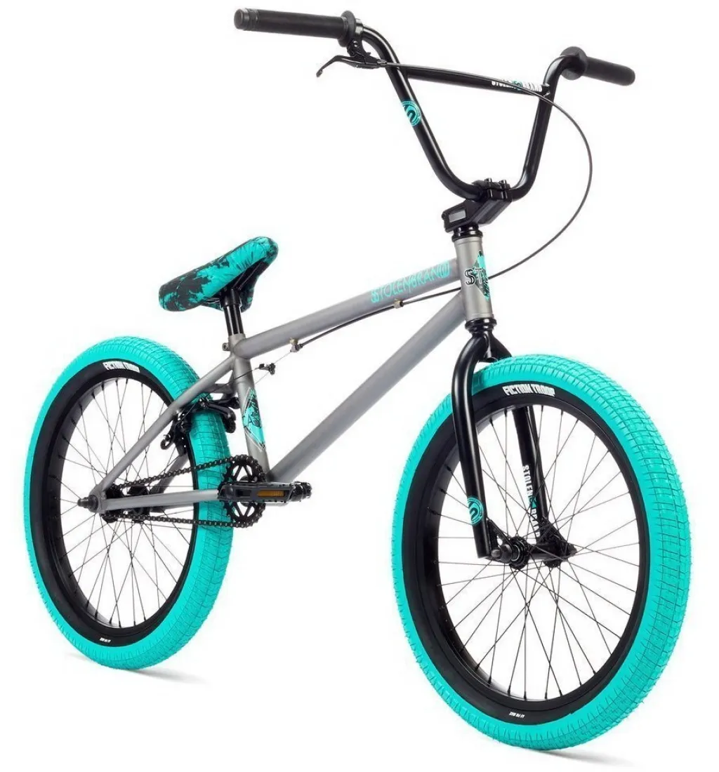 Велосипед BMX 20" Stolen CASINO 2 (20.25") 2019 phosphate raw/caribbean green