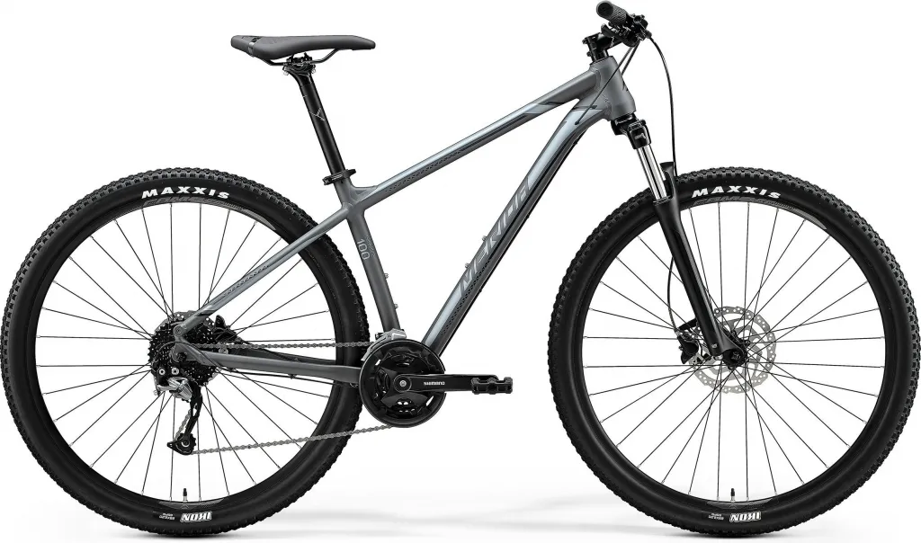 Велосипед 29" Merida BIG.NINE 100 (2020) matt dark grey (silver)