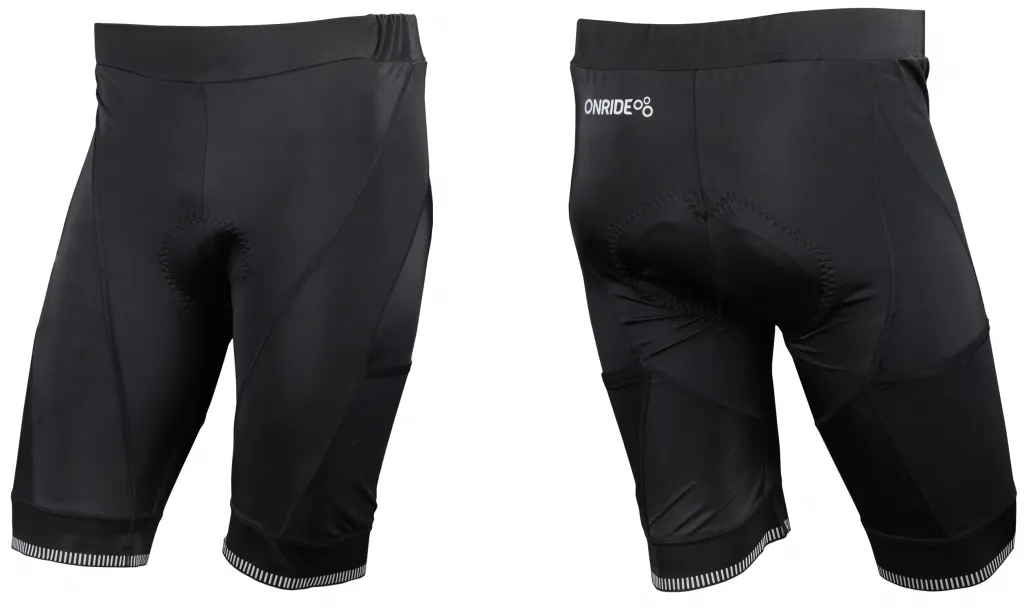 Велотрусы без лямок ONRIDE Pro Pocket black