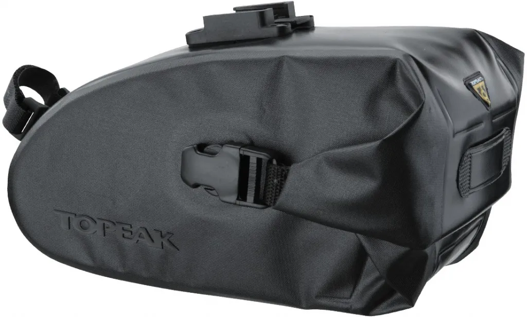 Сумка підсідельна Topeak Wedge DryBag L (1.5L) QuickClick® (F25) w/seatpost strap, black