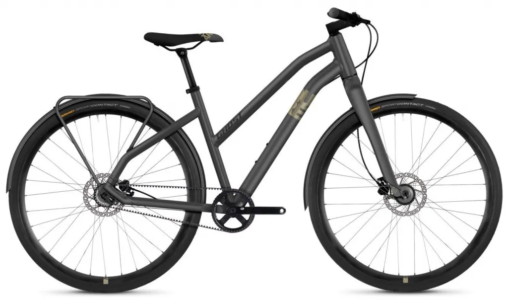Велосипед 28" Ghost Square Urban 3.8 W urban gray / tan / night black