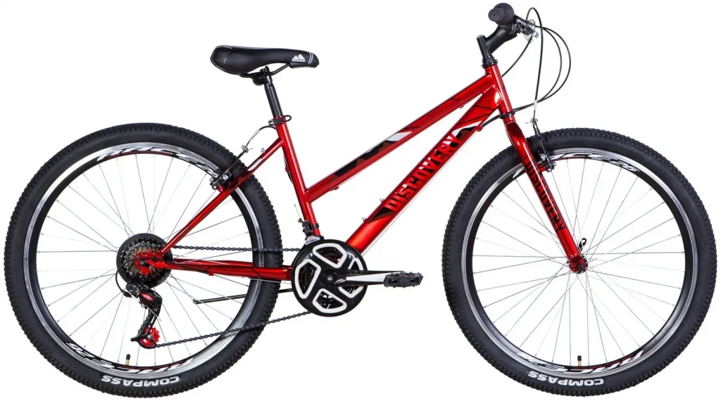 Велосипед 26" Discovery PASSION (2021) красный