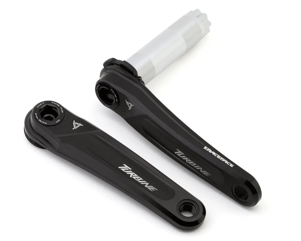 Шатуны Race Face Turbine 160мм Cinch вал 136мм без звезды/без каретки black