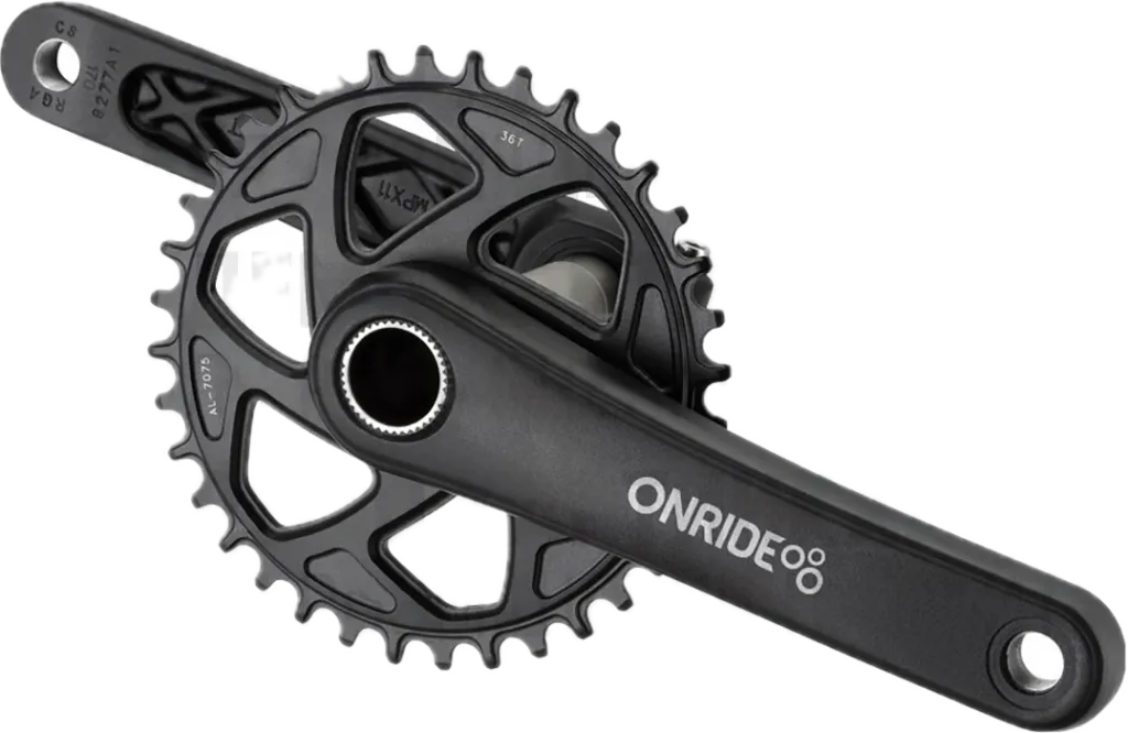 Шатуны Onride Solo Pro 1120, 34T, под Hollowtech, L170мм, black