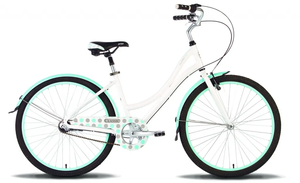 Велосипед PRIDE CLASSIC 2016 бело-синий глянцевый