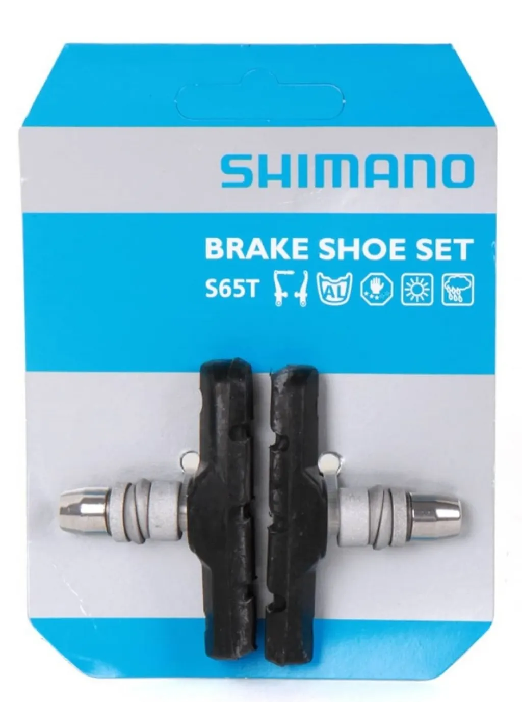 Тормозные колодки Shimano S65T для V-brake