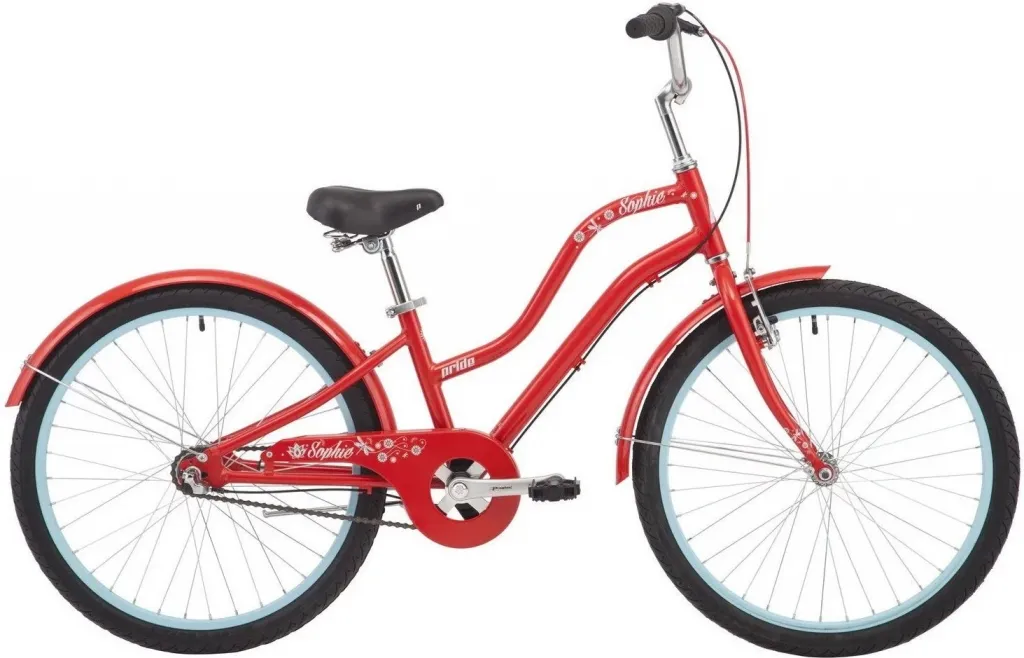 Велосипед 24" Pride Sophie 4.2 2019 червоний (планетарна втулка)