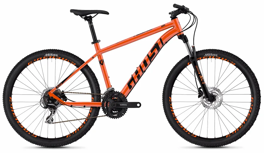 Велосипед 27.5" Ghost Kato 2.7 (2020) monarch orange