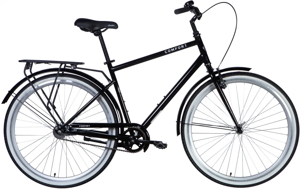 Велосипед 28" Dorozhnik COMFORT MALE Velosteel (2025) чорний