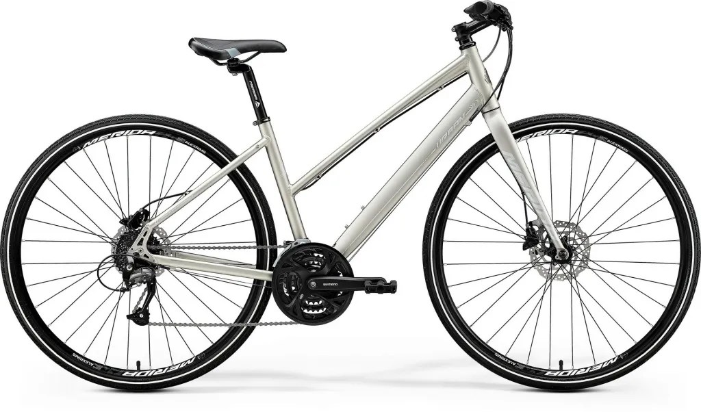 Велосипед 28" Merida Crossway Urban 40 Lady (2020) matt titan(silver)