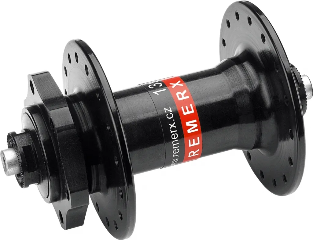 Втулка передня Remerx RX 2599/32, 32H, QR 100mm, Disc 6B, black Втулка передня Remerx RX 2599/32, 32H, QR 100mm, Disc 6B, black
