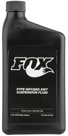 Мастило FOX SUSPENSION FLUID 5WT Teflon Infused 946ml