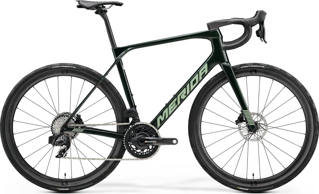 Велосипед 28" Merida SCULTURA ENDURANCE 9000 (2024) transparent green