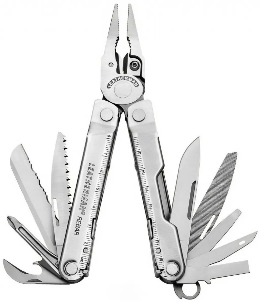 Мультиінструмент Leatherman Rebar, картонна коробка, синтетичний чохол