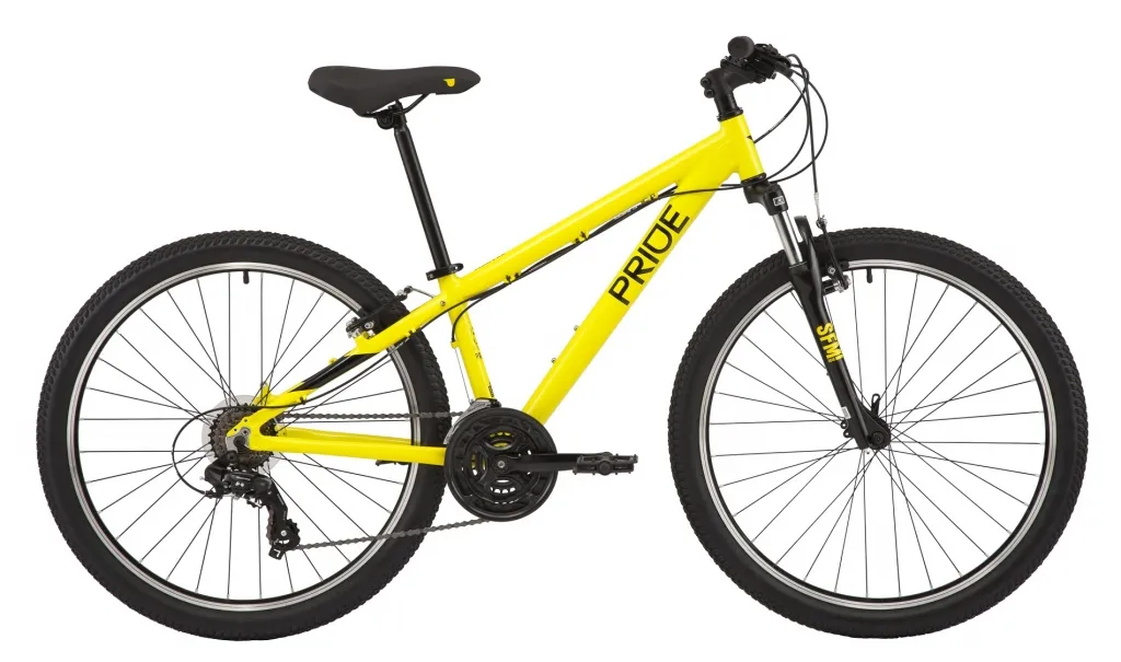 Велосипед 26" Pride MARVEL 6.1 (2021) желтый