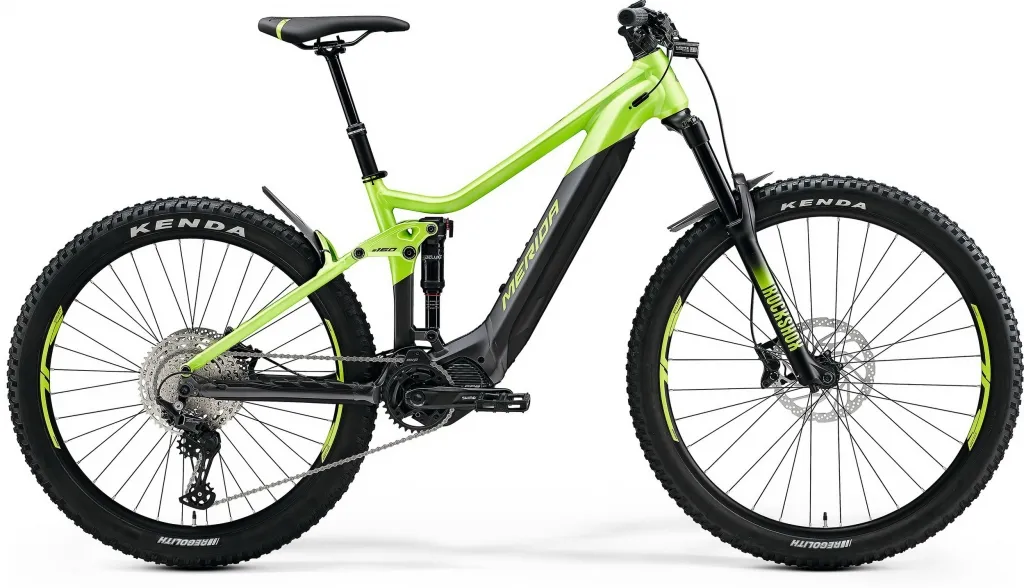 Велосипед 29-27.5"+ Merida eONE-SIXTY 500 (2021) silk green/anthracite