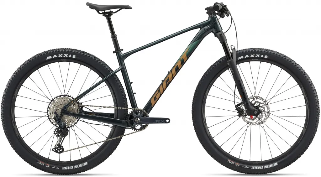 Велосипед 29" Giant XTC SLR 1 (2025) asphalt green/steampunk