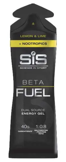 Гель SiS Beta Fuel Gel + nootropics 60ml Lemon & Lime