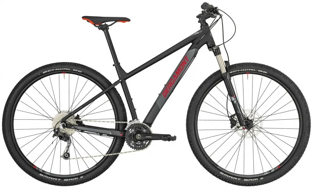 Велосипед 29" Bergamont Revox 5 2019 black/grey/red (matt)