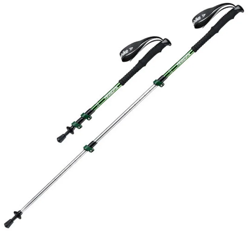 Треккинговая палка 3-секционная Naturehike NH17D001-Z, 57-120 см, green