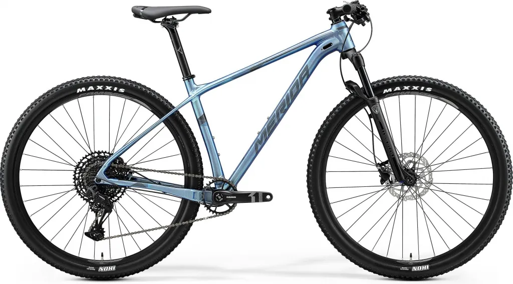 Велосипед 29" Merida BIG.NINE Limited (2020) silk sparkling blue (silver-blue)