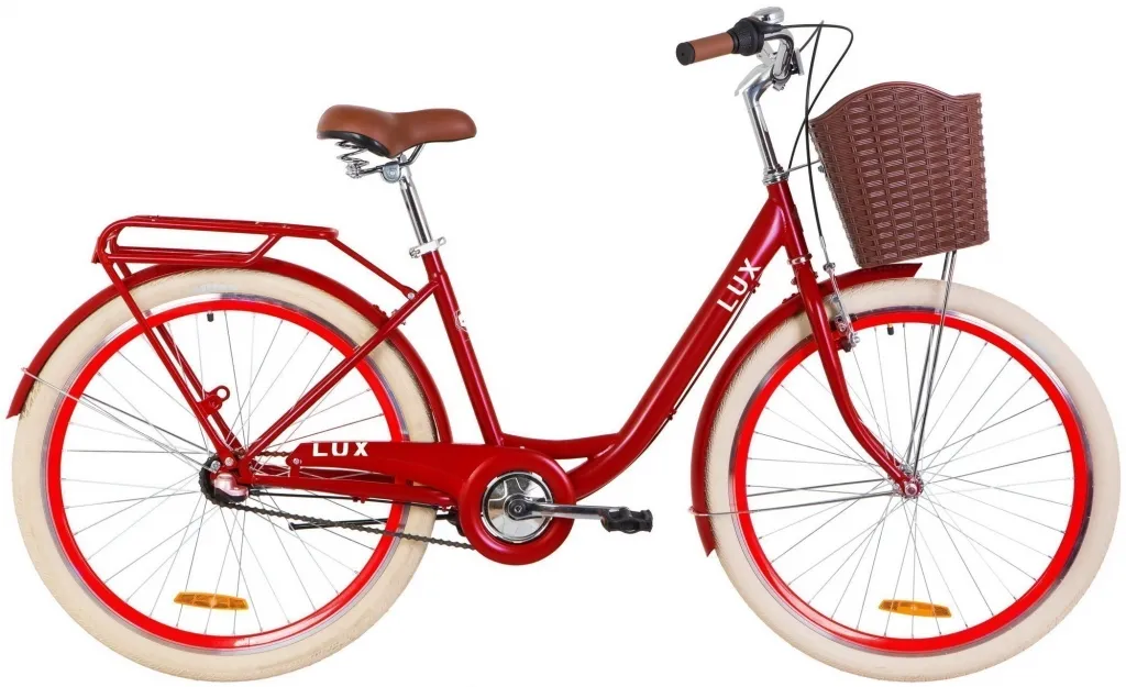 Велосипед 26" Dorozhnik LUX PH (2020) рубиновый (планетарная втулка)