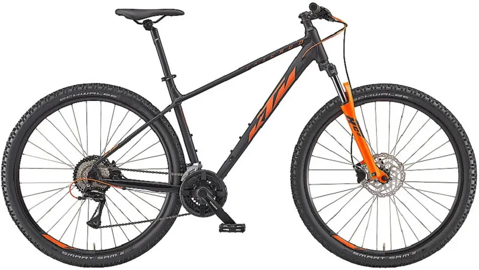 Велосипед 29" KTM Chicago 292 (2025) чорний матовий