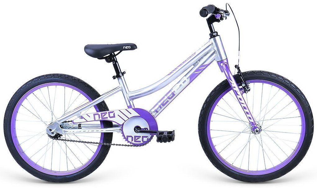 Велосипед 20" Apollo Neo 20 girls сиреневый/белый Велосипед 20" Apollo Neo 20 girls сиреневый/белый