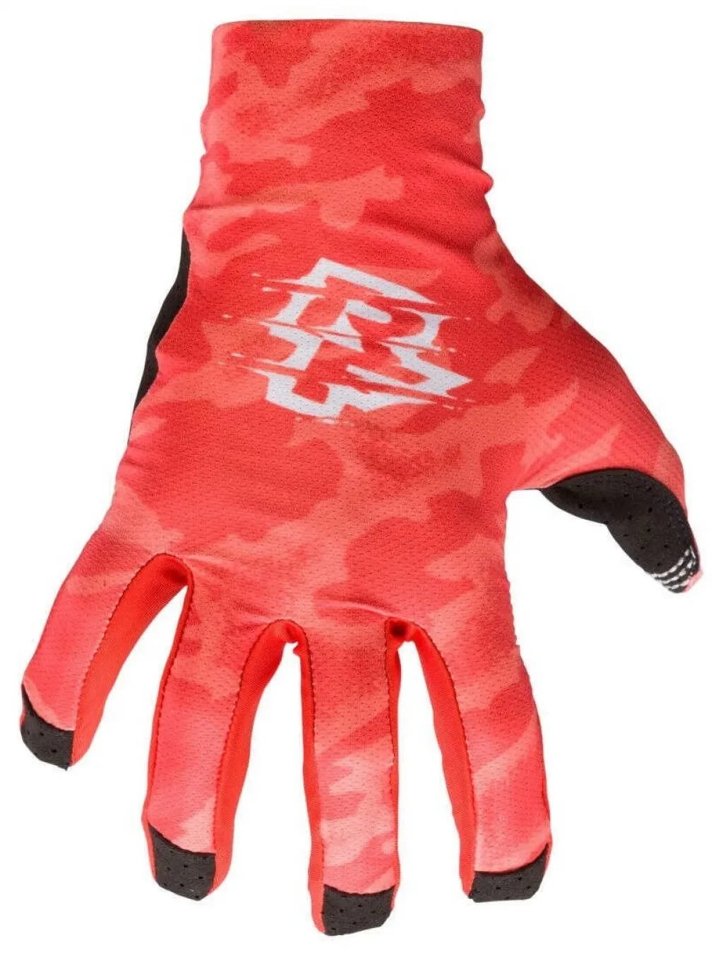 Велорукавички Race Face Ambush camo red