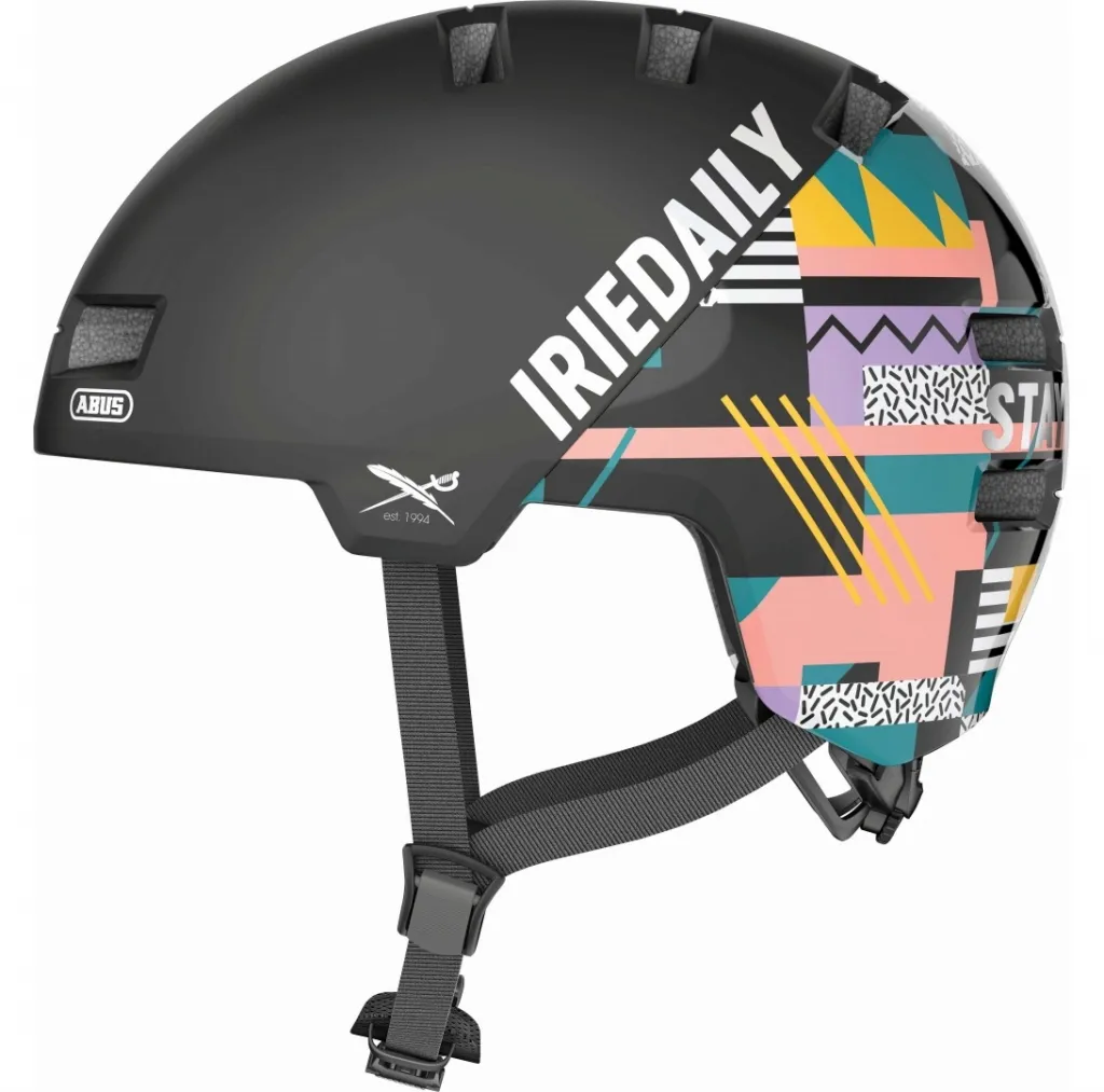 Шлем ABUS SKURB ACE Iriedaily Black