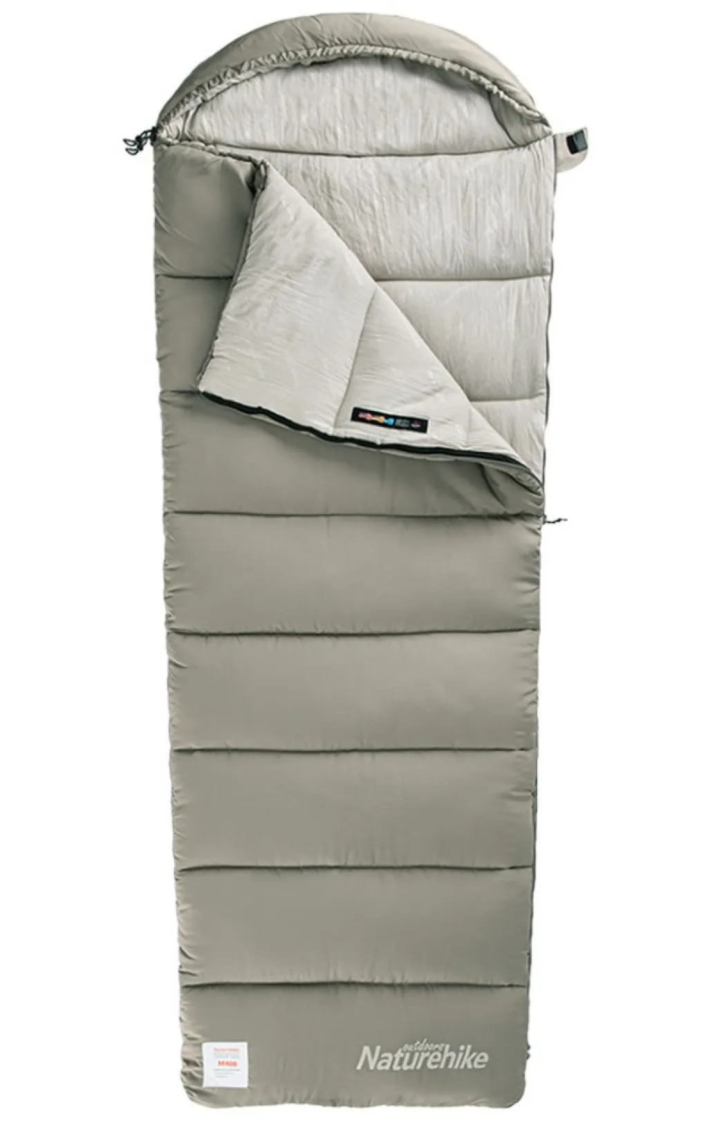 Спальний мішок Naturehike M180 CNK2350WS023 (12°C) 220 см (лівий), green