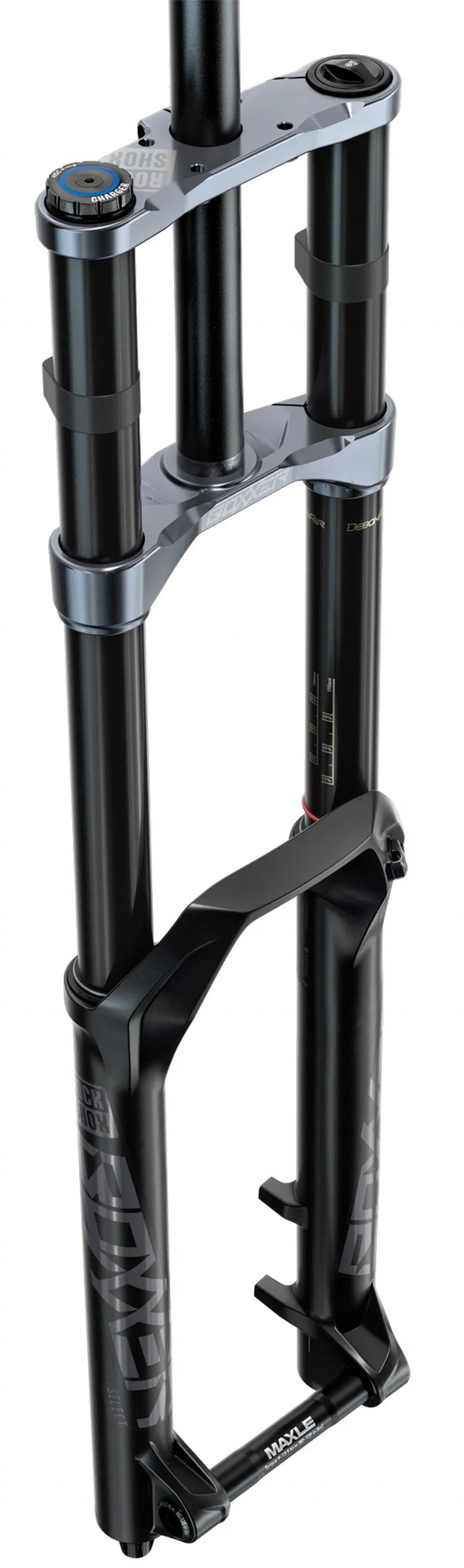 Вилка RockShox BoXXer Select Charger RC - 27.5", ось Boost 20x110, 200mm, black, DebonAir