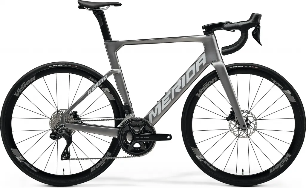 Велосипед 28" Merida REACTO 5000 (2025) gunmetal grey Велосипед 28" Merida REACTO 5000 (2025) gunmetal grey