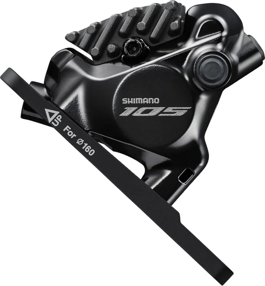 Тормоз (калипер) Shimano 105 BR-R7170-F, FLAT MOUNT дисковый гидравлический передний