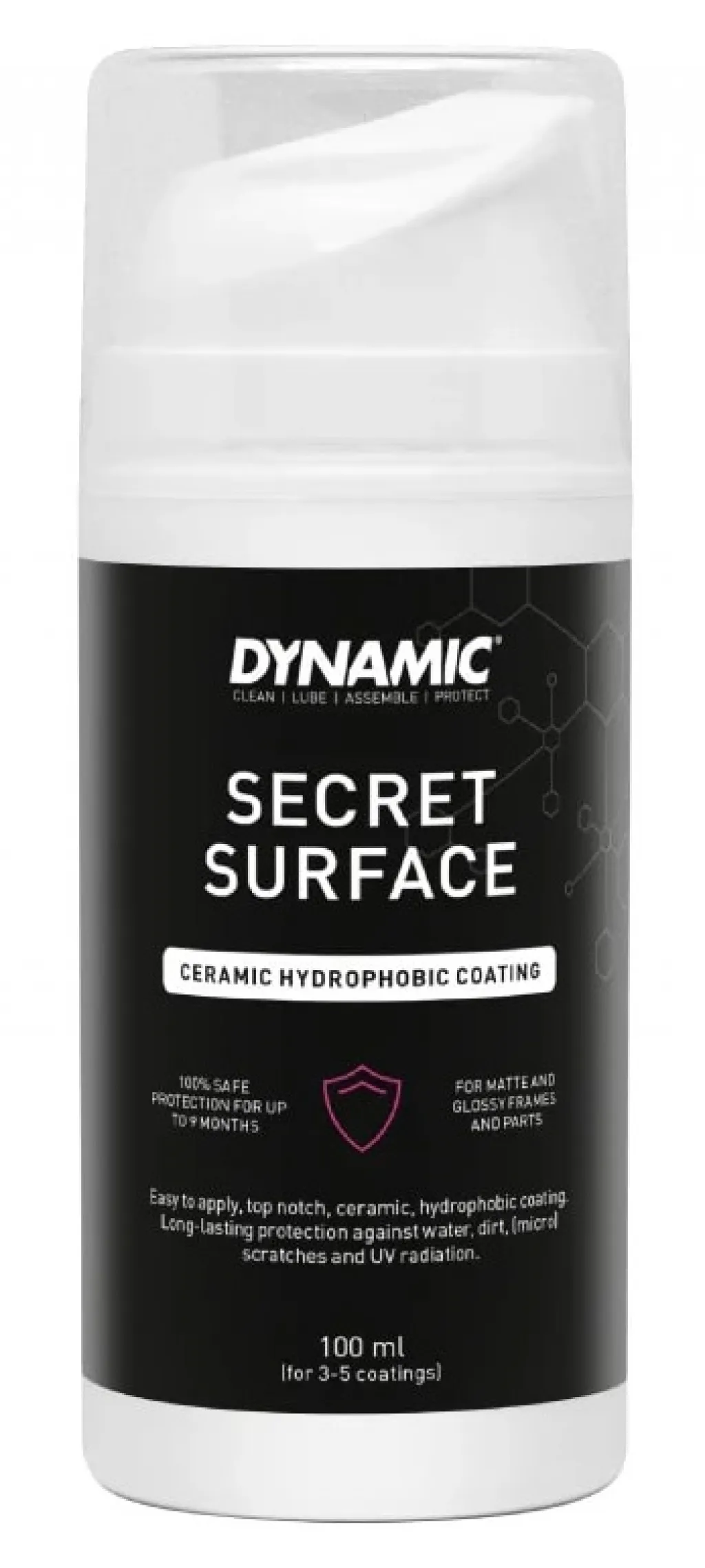 Захисник фарби від корозії та подряпин Dynamic Secret Surface керамічний, гель/100мл