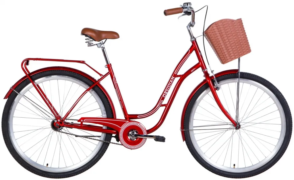 Велосипед 28" Dorozhnik OBSIDIAN (2021) рубиновый