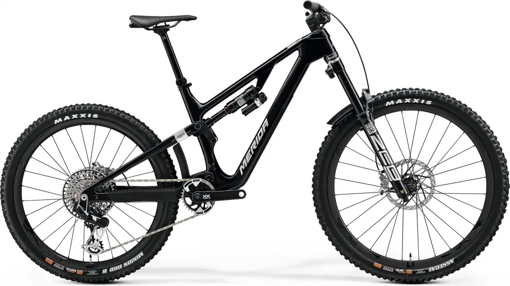 Велосипед 29-27.5" Merida ONE-SIXTY 10K (2024) black