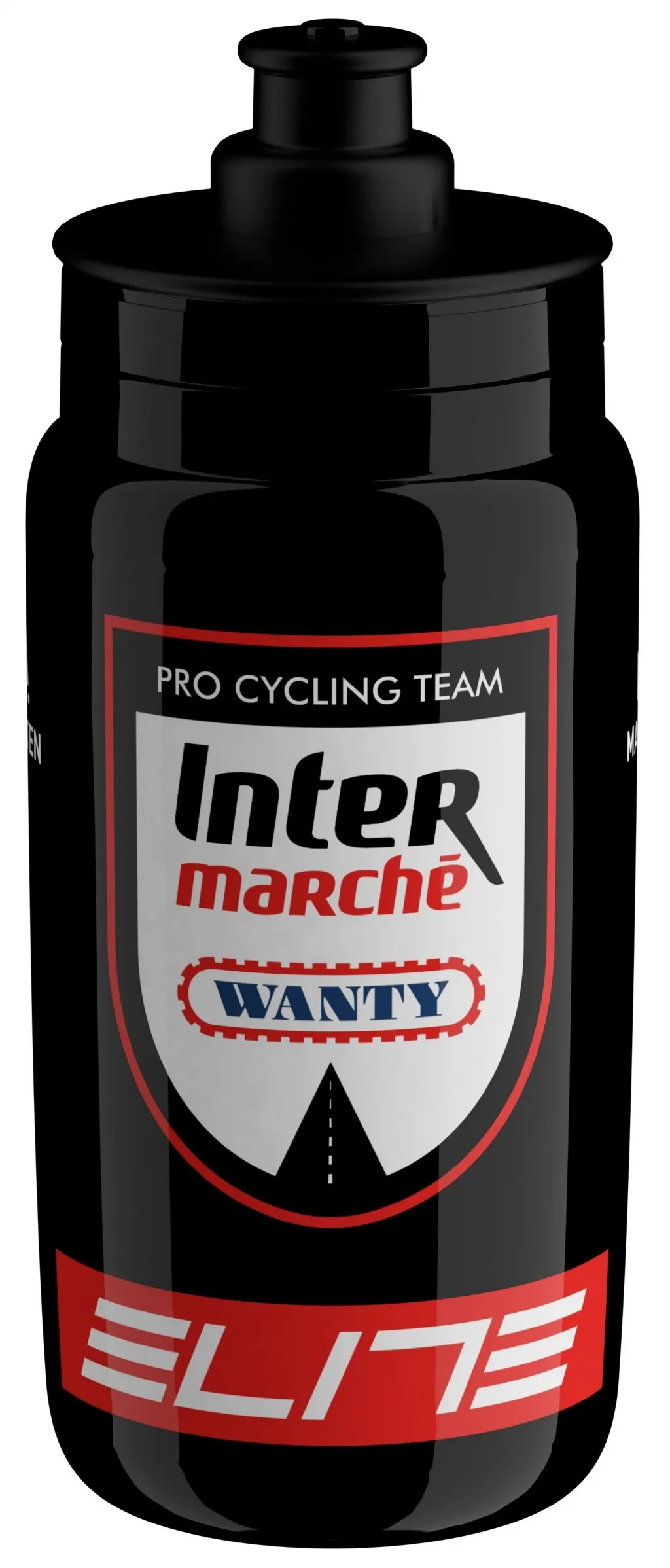 Фляга ELITE Fly Intermarche Wanty 2025, 550ml, black