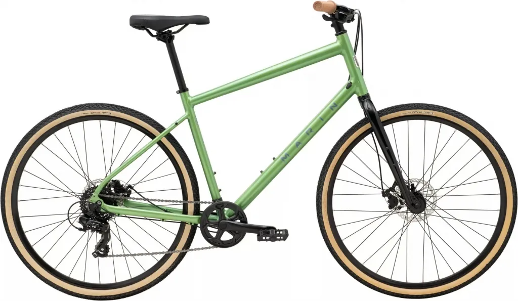 Велосипед 28" Marin Kentfield 1 (2024) gloss green/black/gray